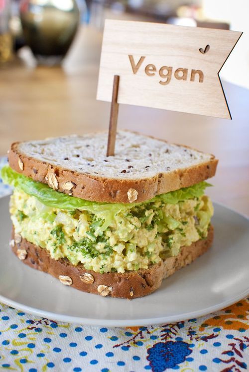 vegan-yums:Vegan Egg Salad SandwichFollow...