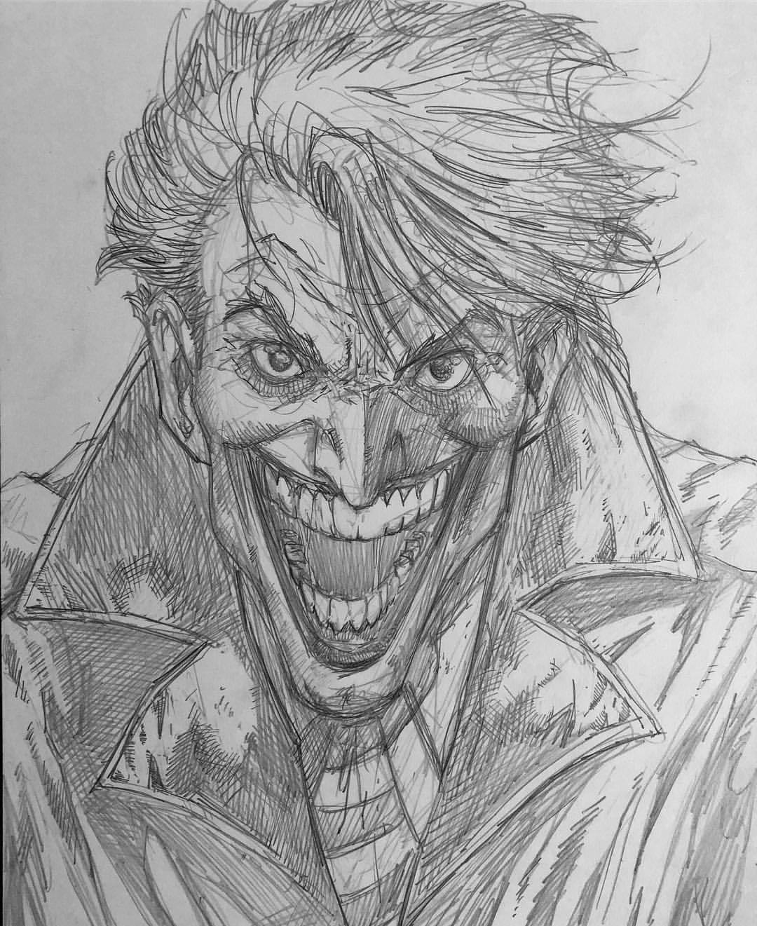 Pencil Drawing Images Joker / Using a soft brush is recommendable which ...