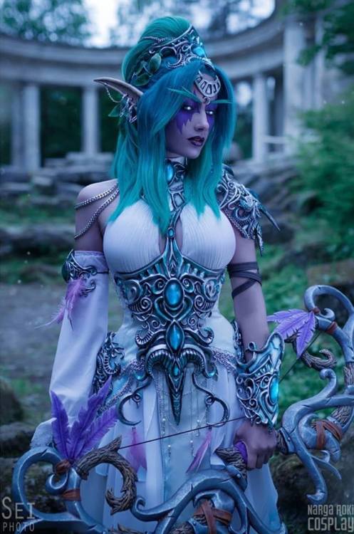 steam-and-pleasure:Tyrande Whisperwind from World of...