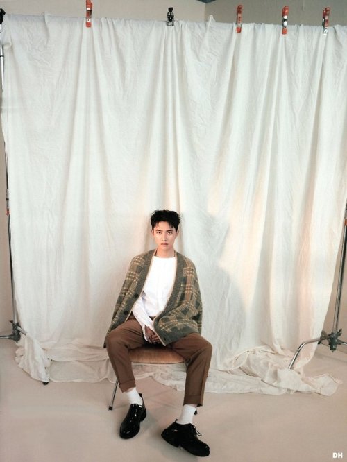 dailyexo:D.O - 180922 Marie Claire magazine, October 2018...