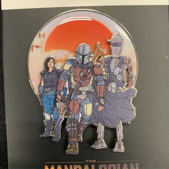 mandalorian pin disney world