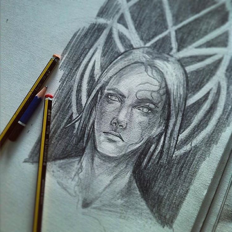 LORENN TYR — Fast sketch of the day 😅💦 [My inspiration is on...