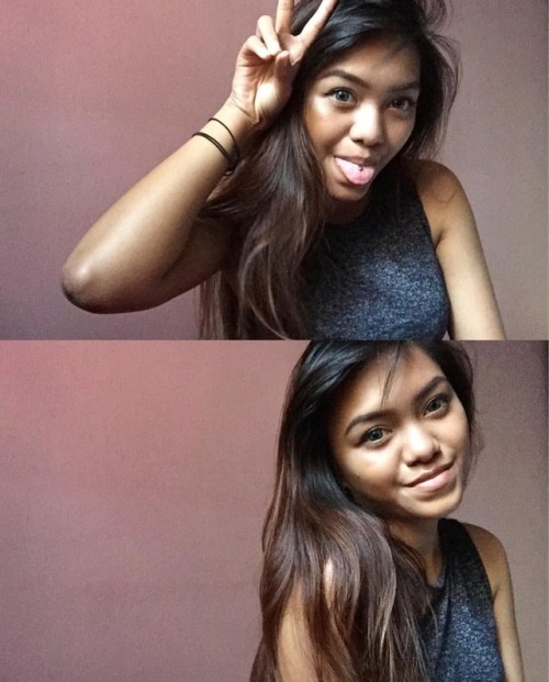 exaltedroses:Cute malay girl with a tongue stud on bigo...