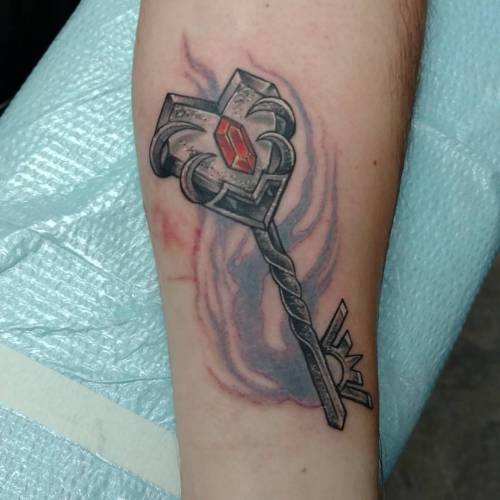 #key #tattoo #tattoos #tattooartist #caspiantattoo...