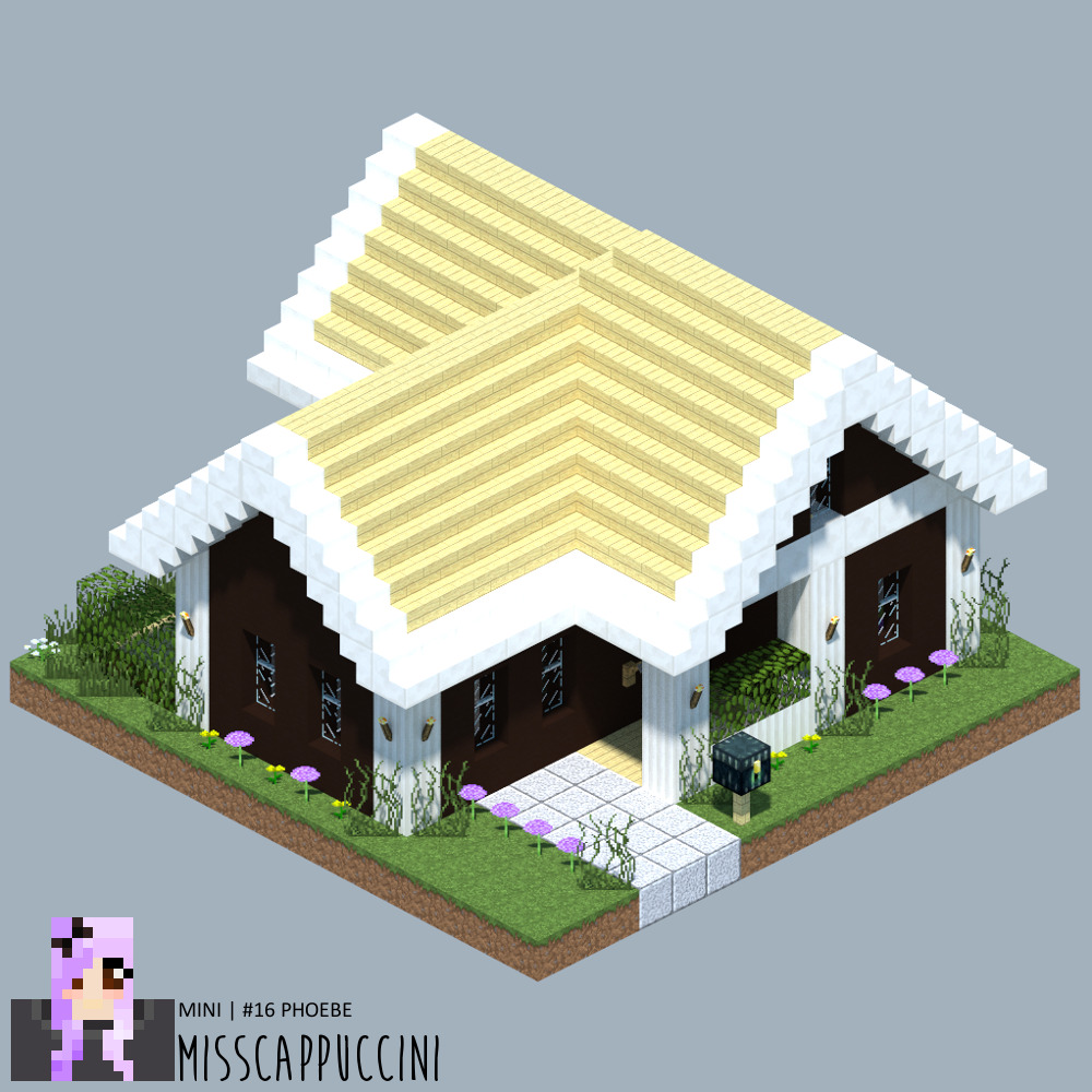 Minecraft ♡ Showroom — MINECRAFT MINI HOUSE | #16 PHOEBE[[MORE]] Built:...