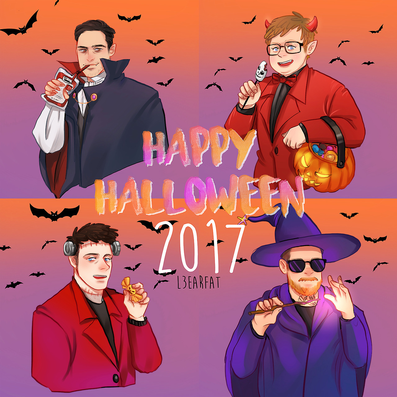 l3earfat happy early halloween pre order for special halloween