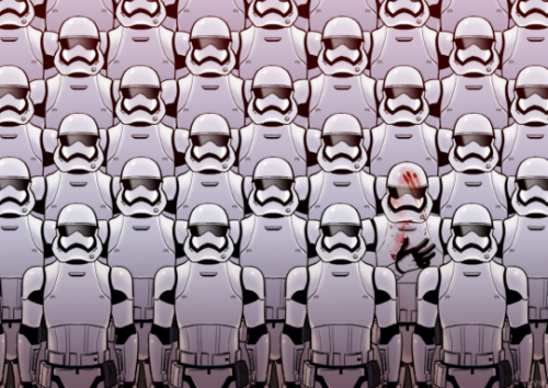 thescavengerandthestormtrooper:Summary: Stormtrooper FN-2187...