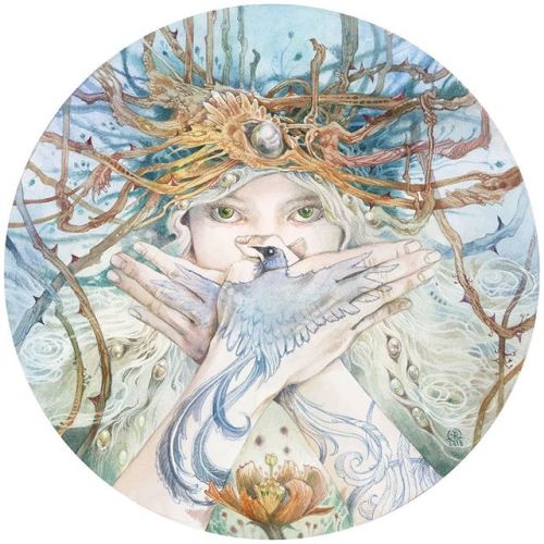 shadowscapes-stephlaw:“Gaze” from my Mosaic series. You can...