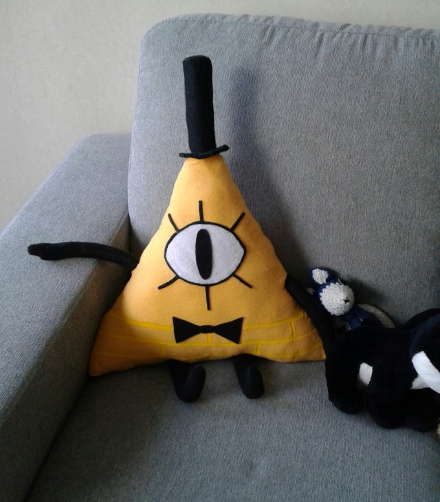 bill cipher plushie