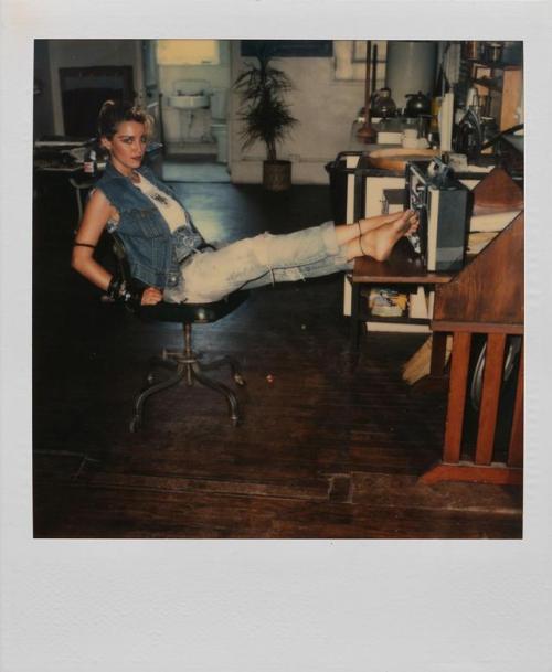 twixnmix:Madonna Polaroids by Richard Corman, 1983.In June...