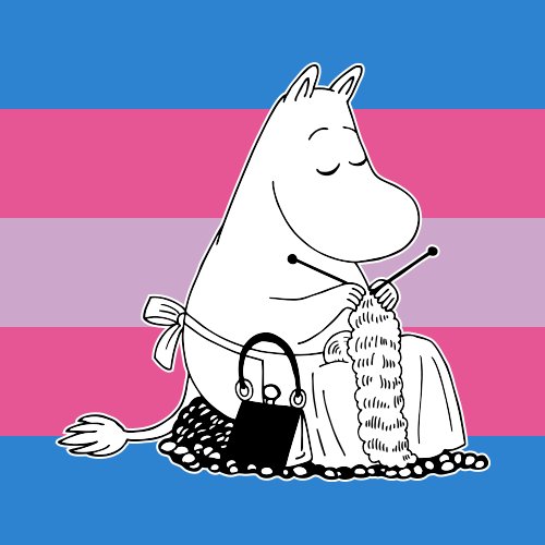 pridesthetic:trans woman moominmamma | bi trans moominmamma | bi...