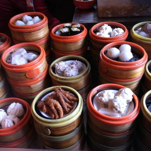 You go out to dim sum with a bunch of friends.There are so...