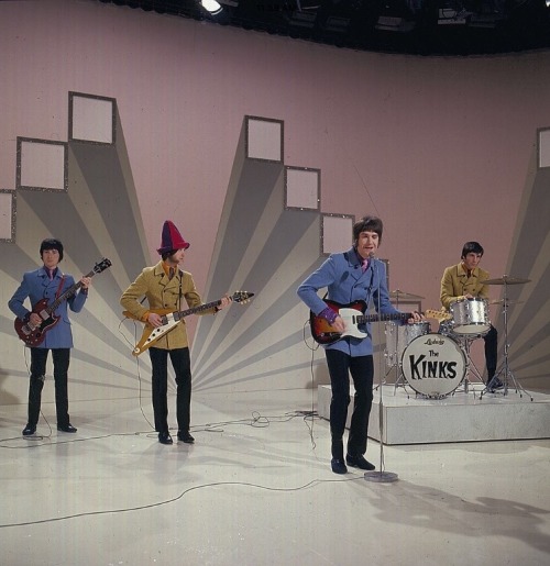 reluctant-martyrs:English rock group The Kinks perform on the...