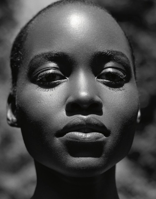 edenliaothewomb:Lupita Nyong'o, photographed by Mario Sorrenti...