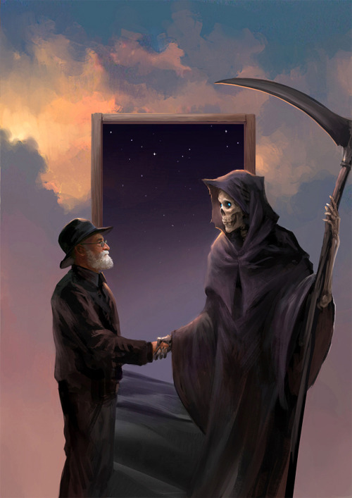 creatures death grim reaper Terry Prachett Sandara