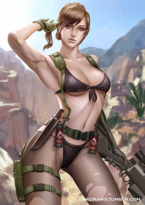 zumidraws:Quiet from Metal Gear Solid V: The Phantom Pain^^ I...