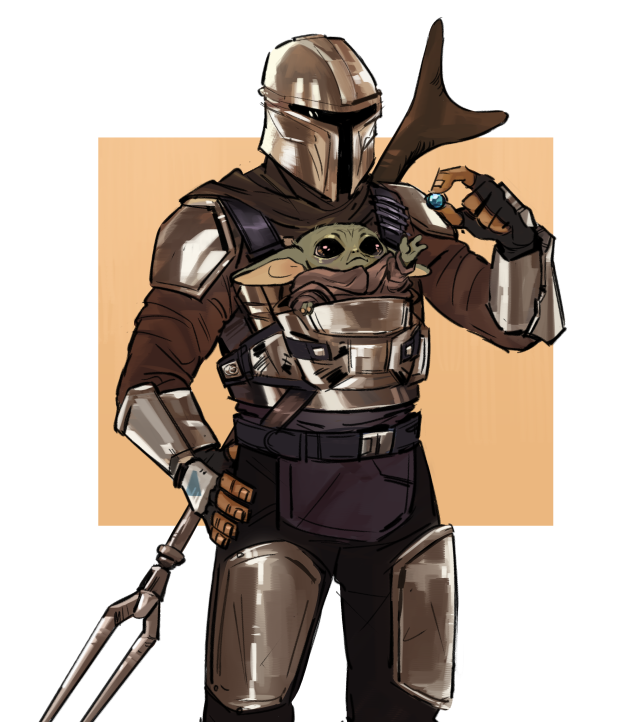anyway I look forward to mando’s next armour sequence where he gets a forged blaster proof baby holster