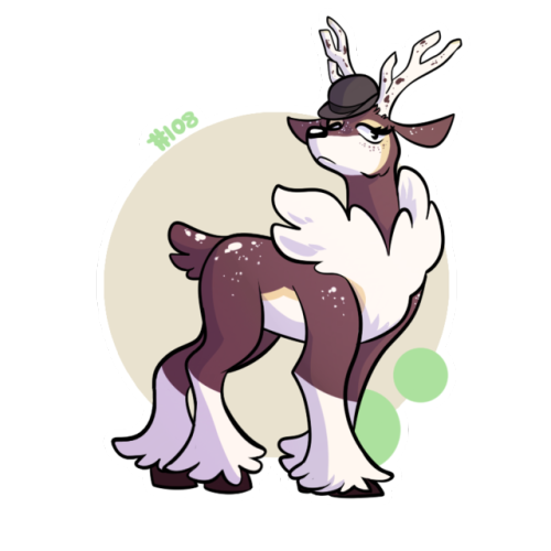 winter sawsbuck plush