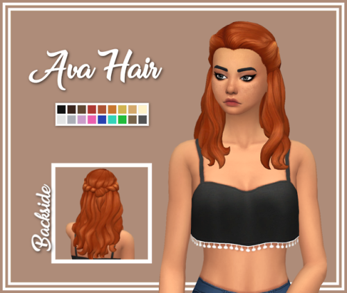 stephanine-sims:Ava Hair~After watching this hair conversion...