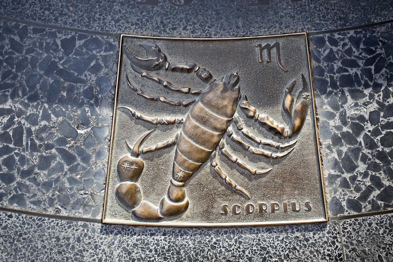 2. Horoscope @ Hoover Dam. At the huge terrazzo...