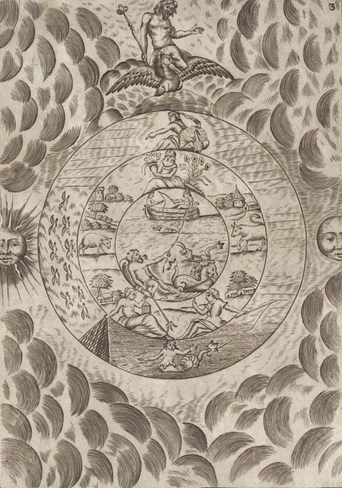 magictransistor:Isaac Baulot. Mutus Liber. 1677.