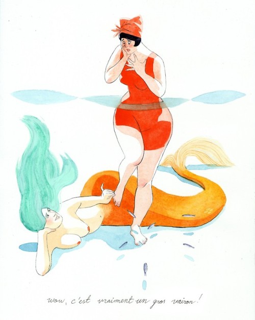 feministbatman:La Vie Parisienne tribute by Celine Loup