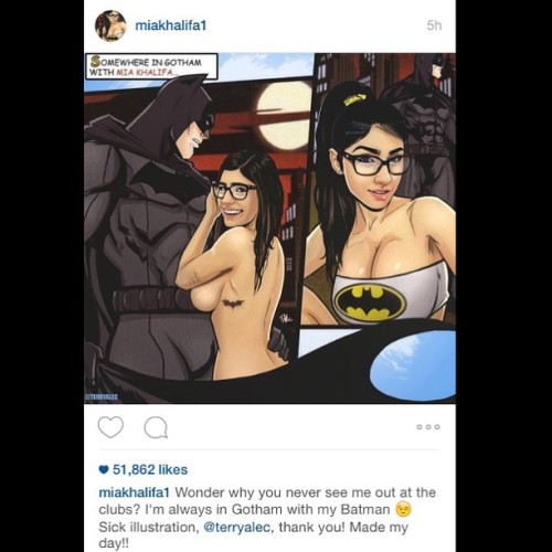 Xxx Mia Khalifa Batman Comic Mega Porn Pics