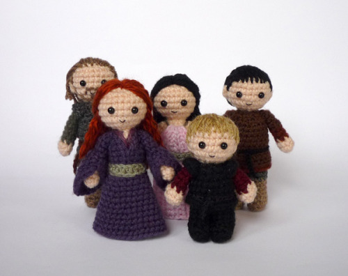 Even MORE adorable crocheted Game of Thrones characters! Third...