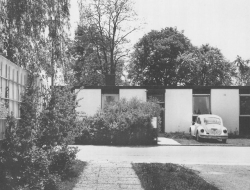 germanpostwarmodern:Housing Estate Lilienthalstraße (1962-69) in...