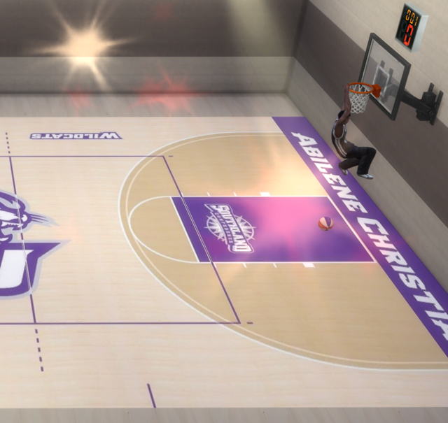 Sims 4 CC Hotspot — sg5150: sg5150 ACU University Basketball Set ...