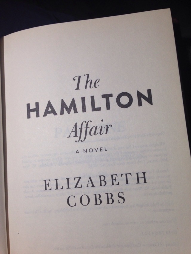 the hamilton affair by elizabeth cobbs
