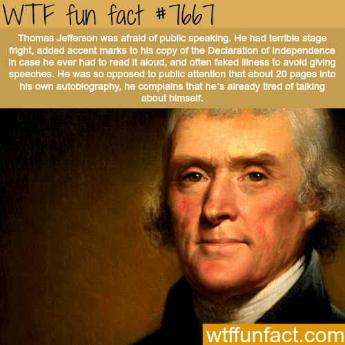 Thomas Jefferson - WTF fun facts