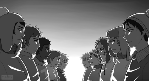 yu-nyx:I’ve always wanted to draw all the boysAnd seeing as...