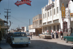 @60's cars on the street