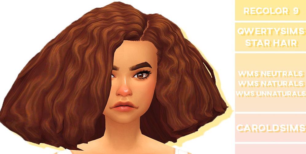 Sims 4 Maxis Match Curly Hair