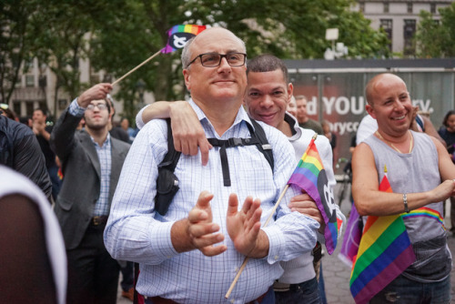 queer-all-year:activistnyc:NYC Pride Rally at Foley Square. .