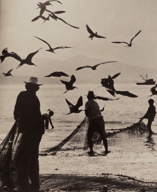 golden-west:Mexican fishermen, Mazatlan, 1972.