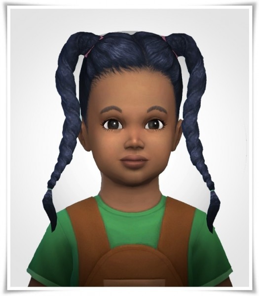 simplesimmer braids toddler hair sims 4