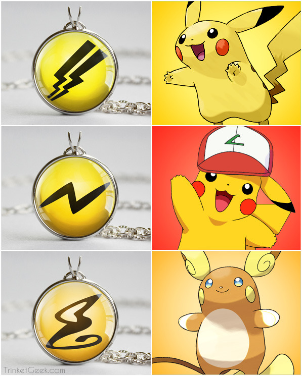 Trinket Geek Z Crystal Pendants For The Pikachu Line My