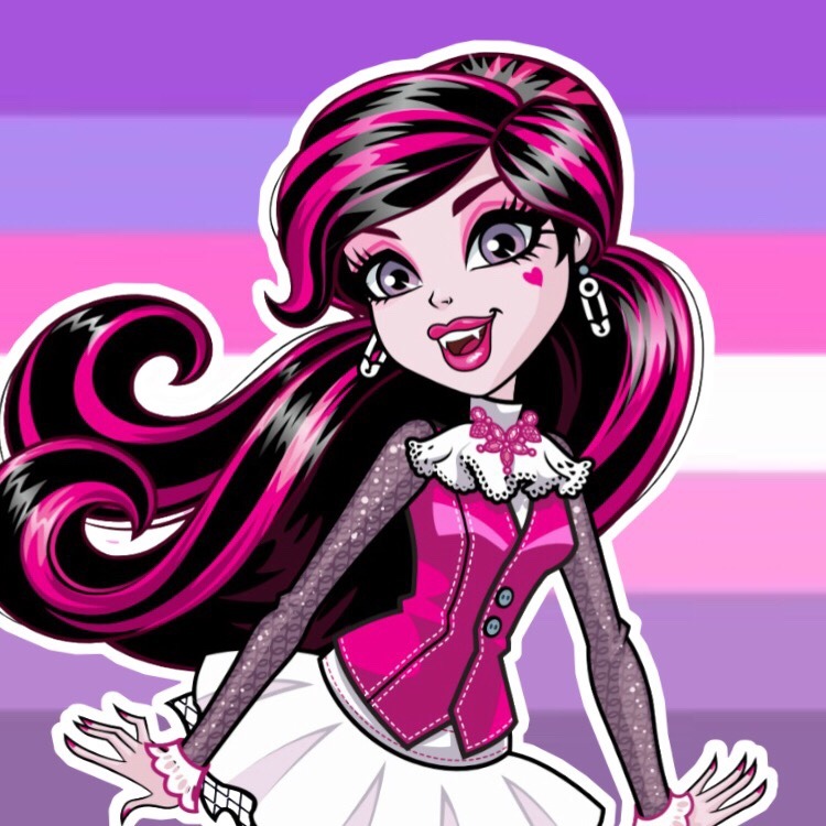 DARLING! ♡ — trans lesbian draculaura icons! (free to use