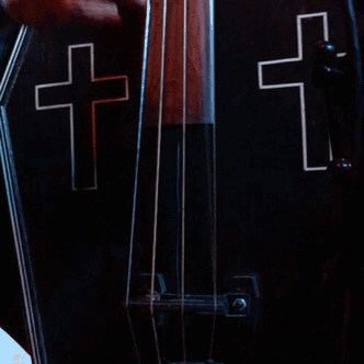 gif nekromantix rockabilly psychobilly bass stand up bass coffinbass