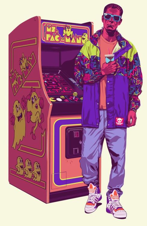 johnny-dynamo:Arcade Monster by MIke Wrobel