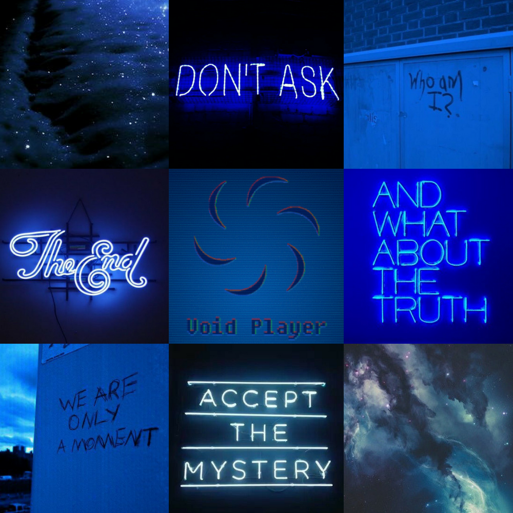 shuffle and repeat — Part 2 of 2 in the Void aspect aesthetic set! This...