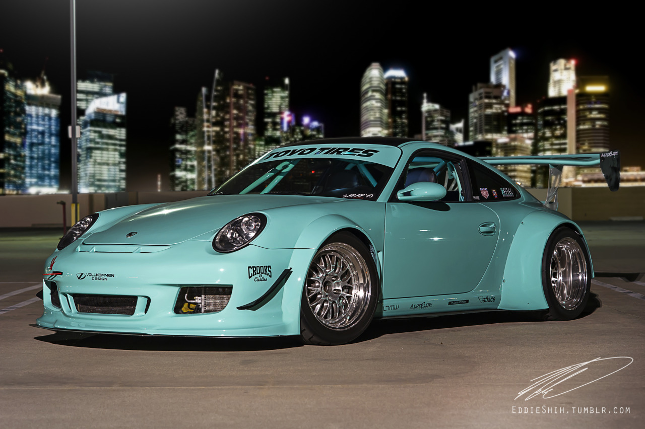 Porsche mint green