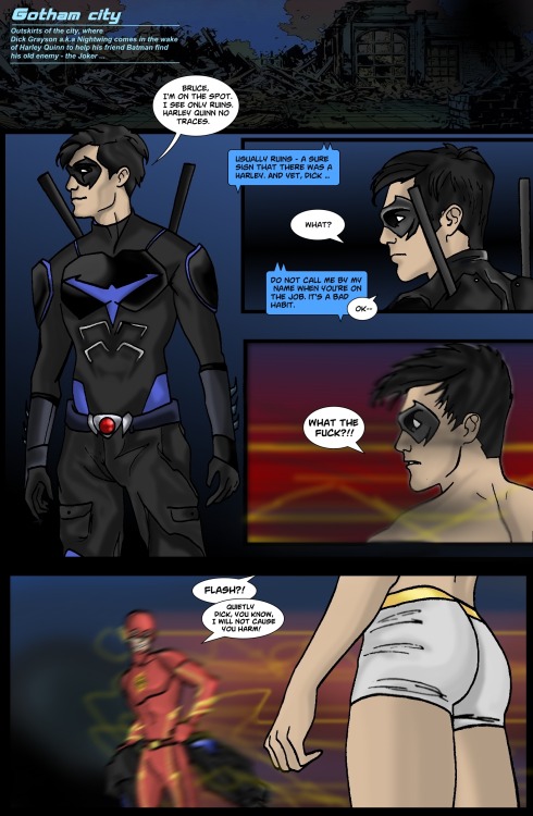 mr-le-fay:New comics! Nightwing and Flash! =-)Thank you for...