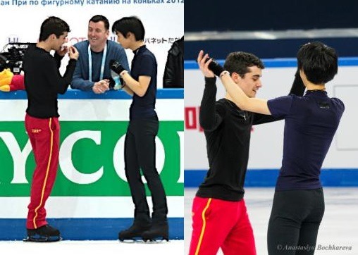 javier fernandez and yuzuru hanyu