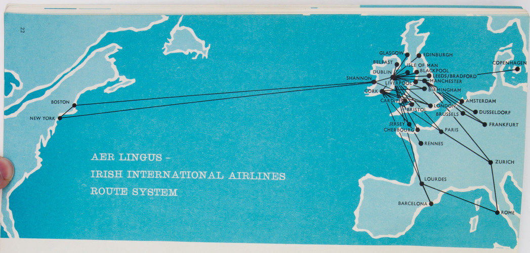 aer lingus flight map