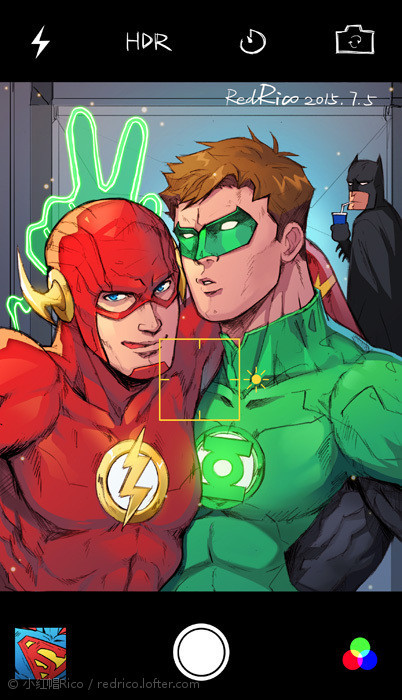 Batman Green Lantern Flash Justice League Hal Jordan Barry