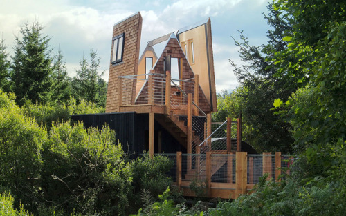 cabinporn:Sky Den in Calvert Trust within the Kielder Water...