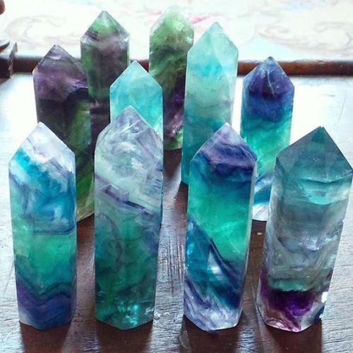 uyesurana:fluorite points